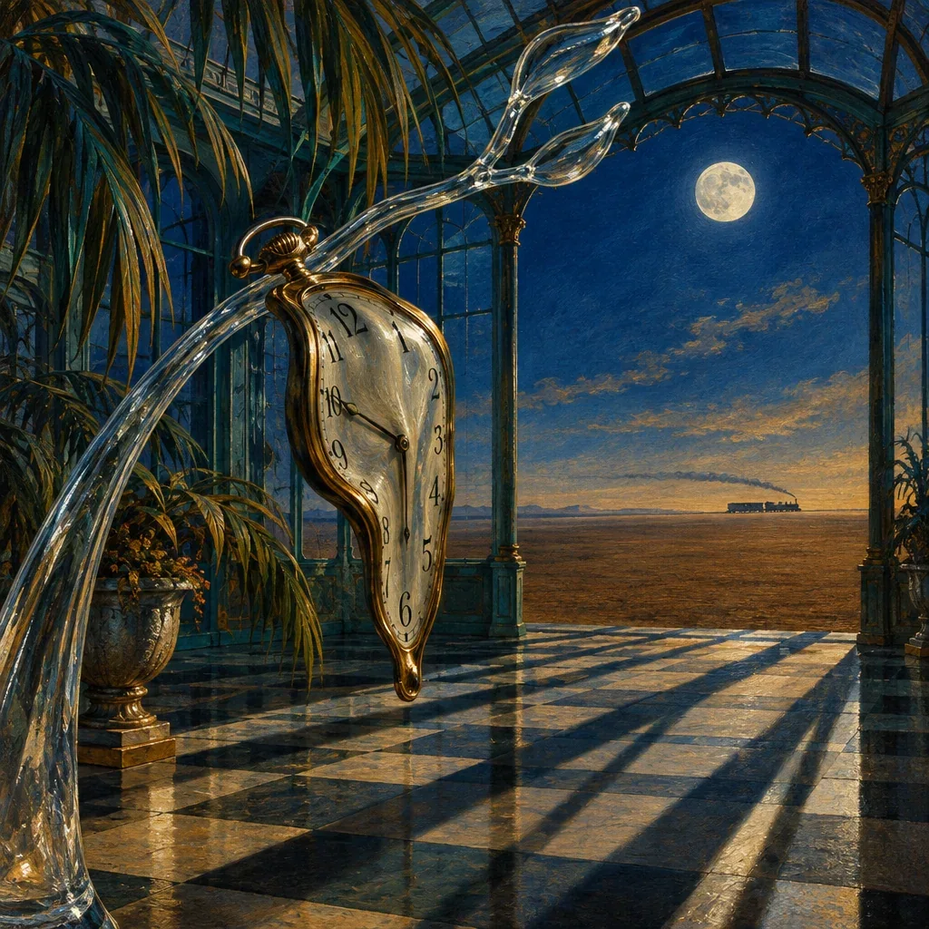 Dalí-guided surreal image-making, artwork 1